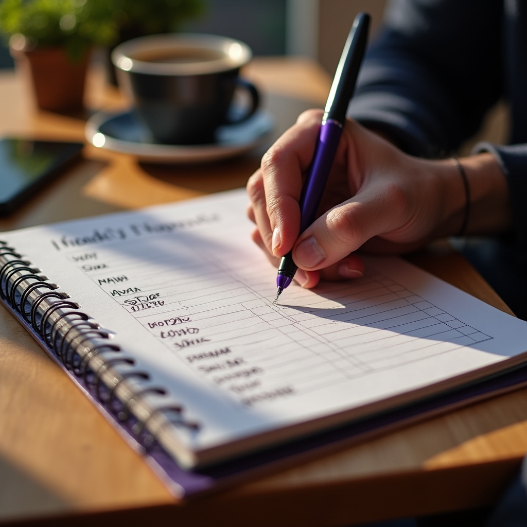 Poduzetnik svakodnevno prati priljeve i odljeve u jednostavnom sustavu bilješki